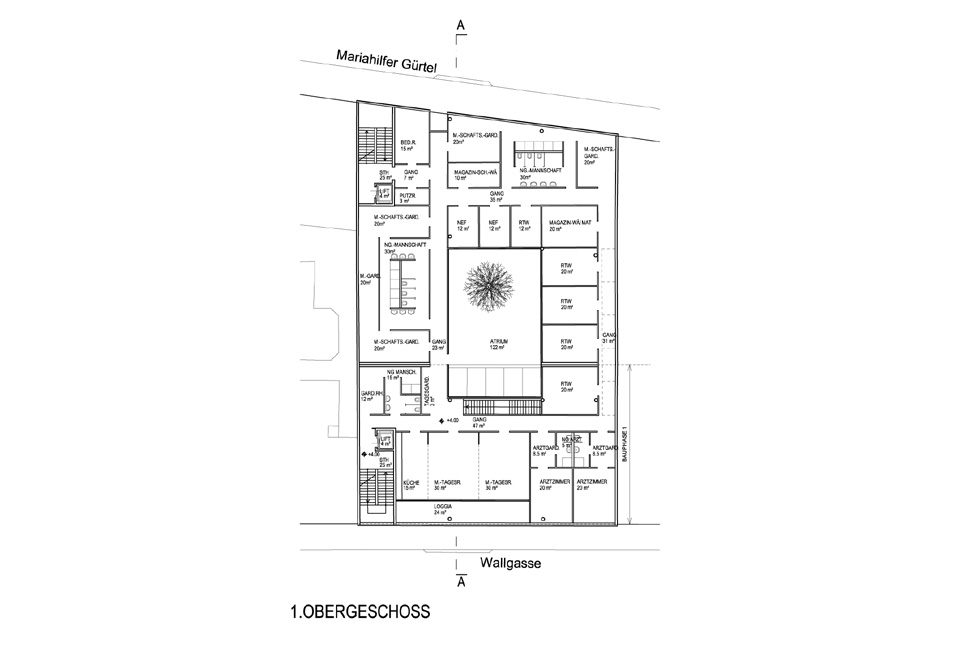 Rettungsstation und Amtshaus Wien